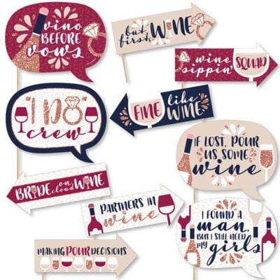 wine photo props