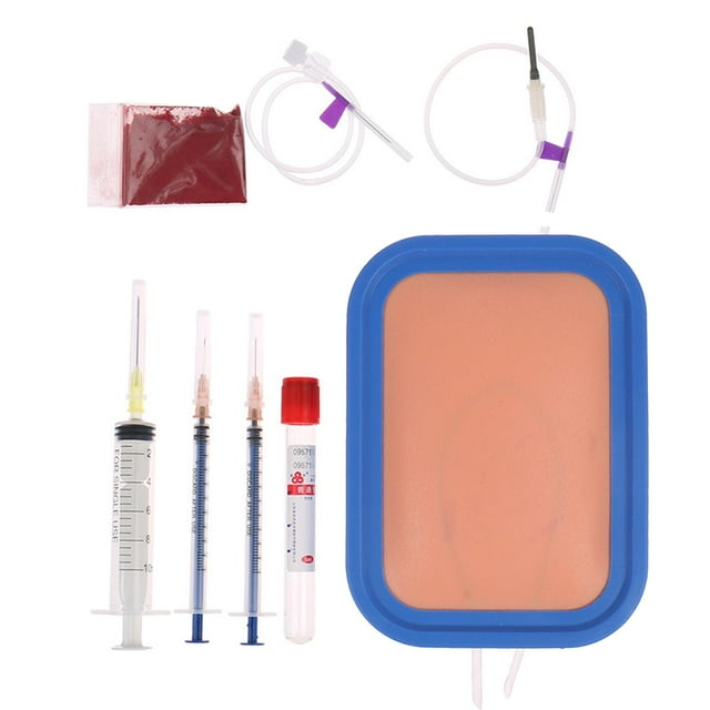 S SERENABLE Injection Training Pad Model Nurse for Infusion Training Phlebotomy Practice