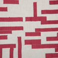 thumbnail image 2 of LR Home Stacy Garcia  Cotton Blend Poly Filled Pillow in Red/Ivory, 20" x 20", 2 of 8