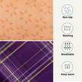 thumbnail image 4 of Iauyy 36x24in Washable Dog Bed Mats, 4cm Thick Comfort Pet Bed with Non-Slip Bottom for Crates, Indoors & Outdoors - Puppy Essentials,Purple Home Design, 4 of 5