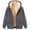 Dark Gray B, variant on SHUNSUI Women's Sherpa Lined Hoodies Full Zip up Sweatshirts Fall Winter Warm Jacket with Pockets