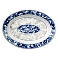 thumbnail image 1 of Excellante Blue Dragon Melamine Dinnerware Collection 28 oz, 14 1/8" x 10 5/8" Deep Platter, Comes in Dozen, 1 of 3
