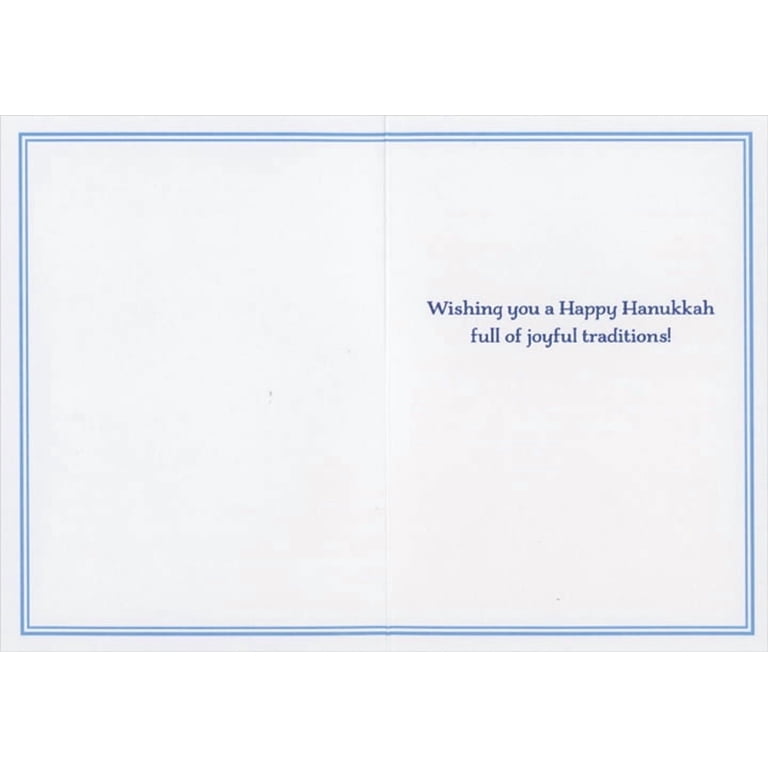 Grey Kitten Yarmulke Knit Dreidel Hanukkah Cards Set of 10 photo 2