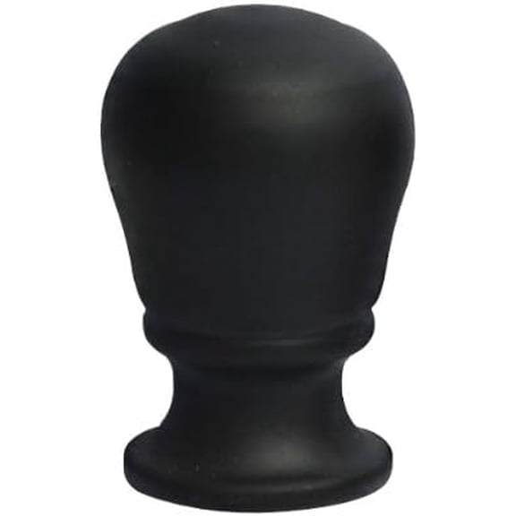 Urbanest Torrent Lamp Finial – 1-13/16 Inch Tall, Black – Decorative Lamp Shade Finial for Table & Floor Lamps- 1 Piece