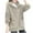 Khaki, variant on Mgmyaa Women's Plus Size Fleece-Lined Hooded Jacket Winter Thermal Long Sleeve Casual Zip Up Outwear