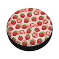 thumbnail image 4 of Xecao Cute Strawberry for Tire Covers: Waterproof, dust-proof, and universally fitting for trailers, SUVs, 4 of 8