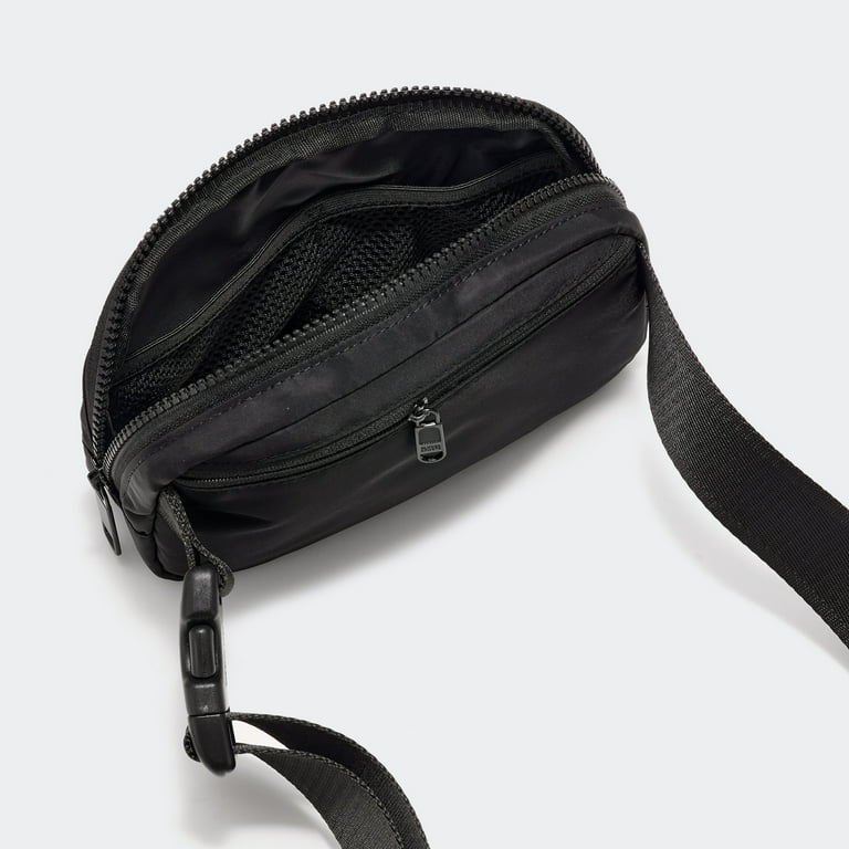 Pander 1L Fanny Pack Everywhere Belt Bag, Bum Bag Crossbody Bags for Women with Adjustable Strap (Black)