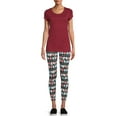 thumbnail image 5 of No Boundaries Juniors' Ankle Holiday Leggings, 3-Pack, 5 of 5