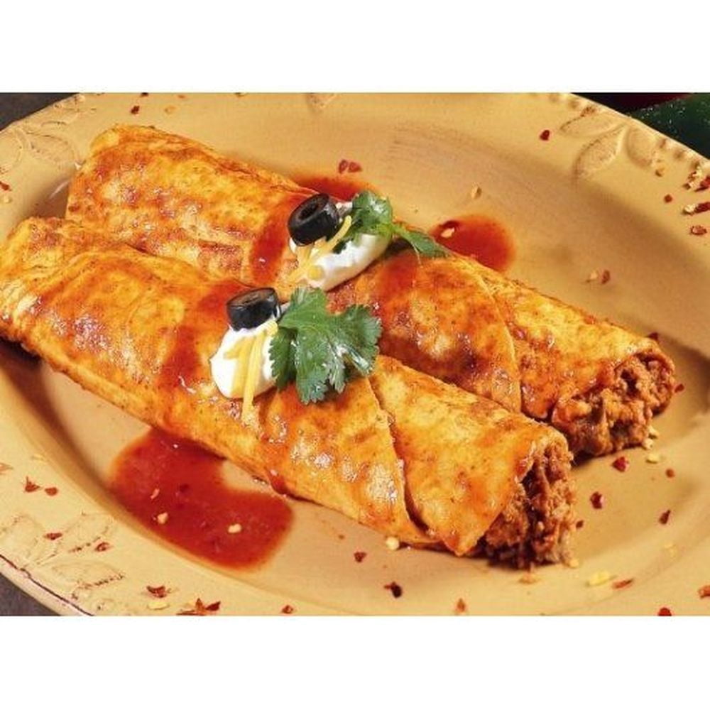Taste Traditions Individually Wrapped Chicken and Cheese Enchilada, 10.5 Pound