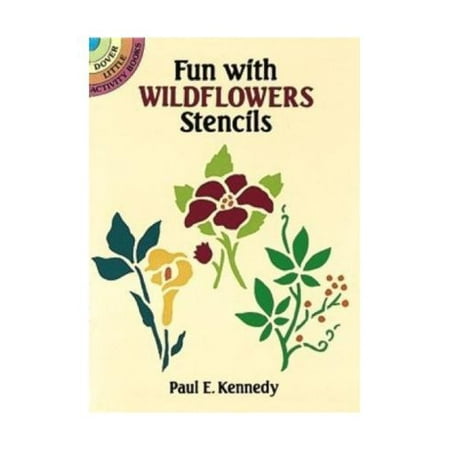 Fun With Wildflowers Stencils Dover Stencils Walmart Com