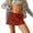 A-Red1440, variant on Wxolcjlv Women's Solid Mini Skirt Elastic Waist Casual Beach Short Skirts