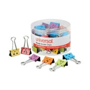 Universal Emoji Binder Clips, Assorted Colors, 42 Count