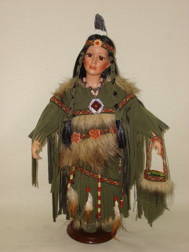 porcelain indian dolls