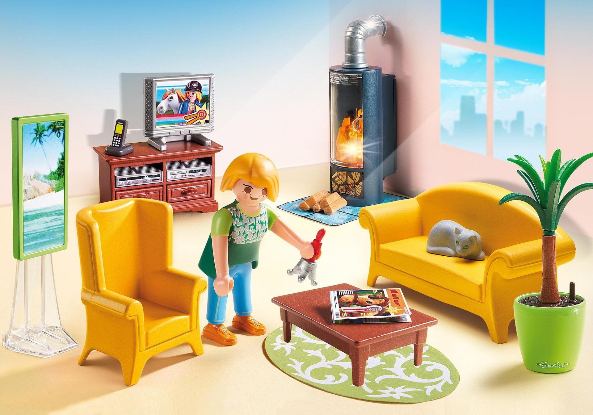 dollhouse living room