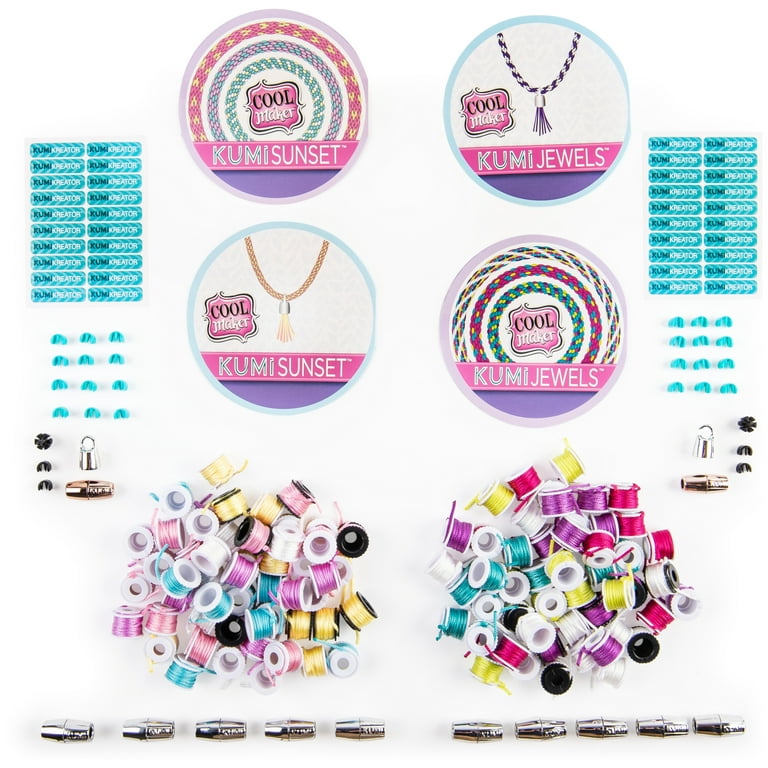  Cool Maker, KumiKreator Tropics Mini Fashion Pack Refill,  Friendship Bracelet Activity Kit : Toys & Games