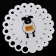 thumbnail image 2 of Tejer Aguja Medidor Tama?o Medida Knitting Needle Gauge Hand Tools Hogar Blanco Sunnimix Gauge Neeld, 2 of 7