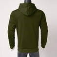 thumbnail image 5 of JIANJIA Mens T-Shirts Solid Color Hoodie Long Sleeve Casual Autumn Winter Tops Streetwear, 5 of 5