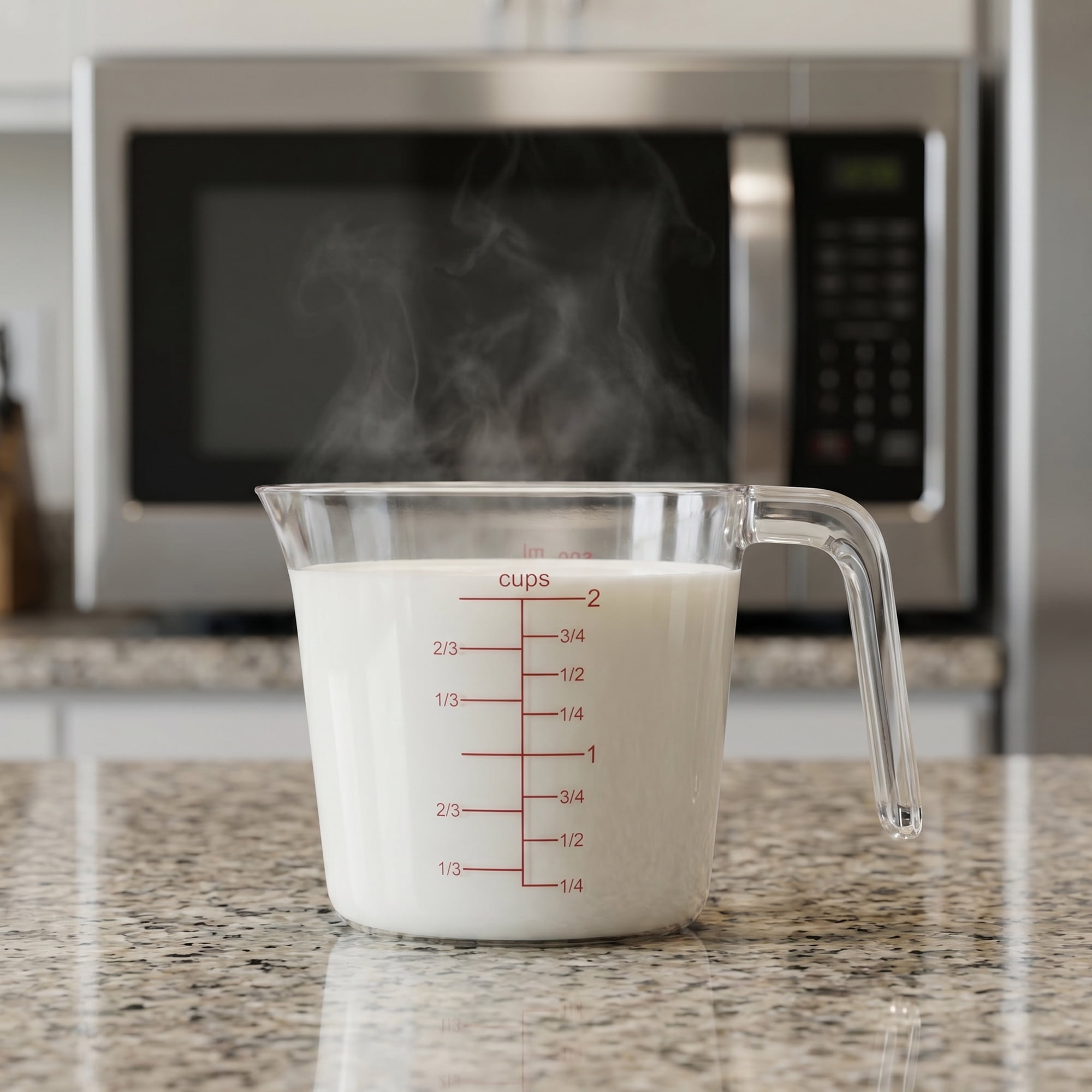 Unique Bargains PS Material Measuring Cup for Measuring and Pouring Clear 500ml