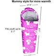 thumbnail image 2 of KidzAdventure 32F - 59F Mummy Youth Sleeping Bag - Pink Best Friends Theme, Large, 2 of 7