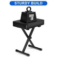 thumbnail image 4 of tipatyard Adjustable X-Style Keyboard Bench,Thick Cushion,Folding X-Style Keyboard Bench,4-Position Height,Non-Slip & Height-Adju, 4 of 8