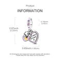 thumbnail image 3 of MULA Original Mother's Day Gift 925 Sterling Silver DIY Charm 5A Zircon fit Charm Bracelet for Women Jewelry, 3 of 6