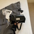 thumbnail image 4 of Bolsa de axala sencilla con bolso de hombro casual colgante PU Leather All-Match Crossbody Bag Farty Commute Bolse, 4 of 9