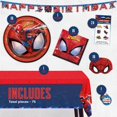 thumbnail image 2 of Kit de cumpleaños de Spiderman para 16 personas, 2 of 6