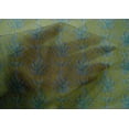 thumbnail image 4 of oneOone Cotton Silk Fabric Leaves Block Print Fabric By Yard 42 Inch Wide, 4 of 4