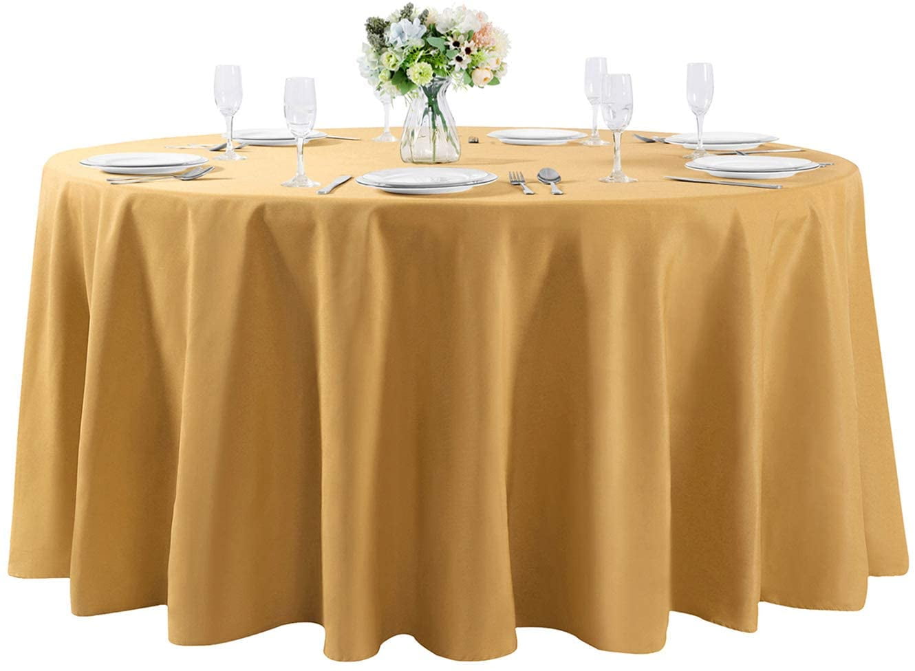 108 inch round table cloth