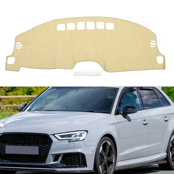 Interior Dash Cover for Jeep Patriot 2010-2017 Non-Slip Dashboard Carpet Mat Polyester Silicone