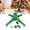 65cm/25.5in, variant on Heavy-Duty Rotating Christmas Tree Stand, 360° Rotating Base (80cm/31.5in) | Base Giratoria Para Arbol de Navidad for Artificial Trees Up to 9.8 Ft for Holiday Tree Display & Decorations