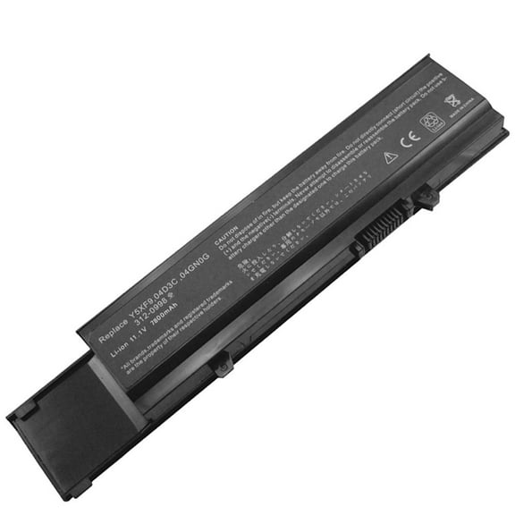 BDS Compatible with DELL TXWRR 6600mAh 73Wh 9 Cell Li-ion 11.1V Black Laptop/Notebook Replacement Battery