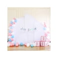 thumbnail image 5 of EastVita 1PC Half Moon Arch Cover Wedding Arch Stand Cover Double Sided Backdrop Covers for Birthday Party Baby Shower Graduation Decorations, 5 of 8