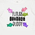 thumbnail image 4 of Inktastic Future Fishing Buddy with Colorful Fish Boys or Girls Baby T-Shirt, 4 of 5