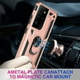 thumbnail image 2 of Samsung Galaxy S21 FE Magnetic Ring Rugged Shockproof Case Heavy Duty Protective Back Cover, 2 of 5