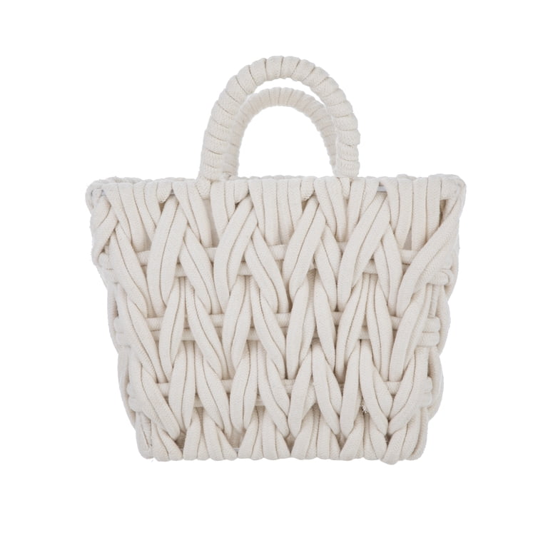 Medium Woven Rope Storage Baskets, Set of 2 photo 7