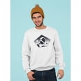 thumbnail image 2 of Spaceman Oortrait Sweatshirt Men -Smartprints Designs, Male x-Large, 2 of 4