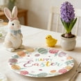 thumbnail image 6 of Taicans Easter Plates 9 Inch 16 Count,Colorful Disposable Paper Plates for Easter Brunch Party Supplies,Spring Party Dinner Plates with Vibrant Easter Egg Designs, 6 of 6