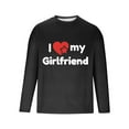 thumbnail image 3 of Tawop Men's T-Shirts Crew Neck Long Sleeve Pullover Graphic Casual Black L, 3 of 5