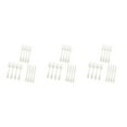 thumbnail image 2 of Transemion Plastic Forks Spoons Knifes Silverware Decor Party White 18.5cm 3Set, 2 of 6