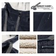 thumbnail image 3 of "Men's N Fleece Lined Solid Color Hooded Plus Cashmere Cotton Padded Jacket", 3 of 5