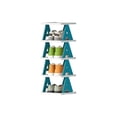 thumbnail image 1 of Space-Saving Shoe Rack Organizer with Clear Doors - Stackable & Foldable Storage Cabinet for Closet, Dorm, or Entryway, 1 of 1