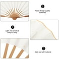 thumbnail image 2 of Yongwei Folding Hand Fans for DIY Decoration and Gifts, 2 of 10