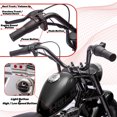 thumbnail image 4 of Acnico 24V Kids Electric Dirt Bike, 250W Motor, 12.5MPH, Disc Brake, LED Headlight, Bluetooth Music, Ride-On Motorcycle for Kids 8+, 176 lbs Max Load, 4 of 7