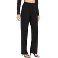 thumbnail image 5 of Cadmus Womens High Waist Sweatpants for Women Drawstring Comfy Soft Athleisure Trouser Business Work Casual Pants with Pockets,Black,XX-Large, 5 of 7