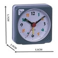 thumbnail image 5 of Despertador Pequeño Sunnimix Gradiente de Sonido Reloj de Cabecera Snooze Nightlight Rojo, 5 of 5