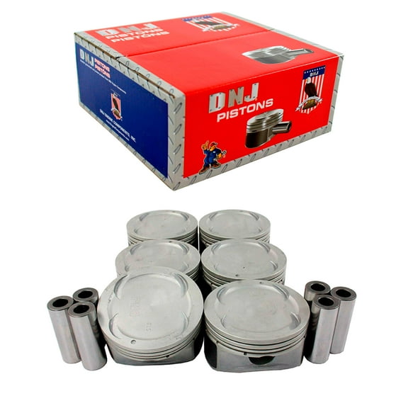 DNJ P184 Std. Complete Piston Set Fits Cars & Trucks 06-11 Hyundai Kia Amanti Azera 3.8L DOHC