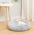 thumbnail image 2 of Calming Donut Dog Bed es Round Fluffy for Large Dogs -Anxiety Plush Machine Washable ( Large), 2 of 8