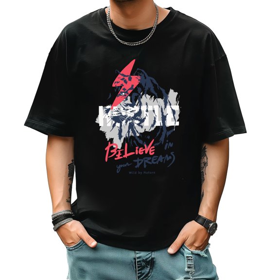 Men's Short Sleeve Graphic T shirt Collection Summer New Trend Sports Shirt Select