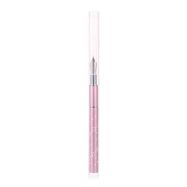 Nail Art Paint Pen Diamond Crystal Dotting Pluma Estilográfica Brush DIY Nail Art Manicure Tool con cabezal de repuesto